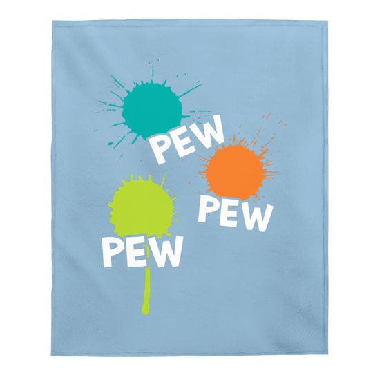 Pew Pew Pew Baby Blanket