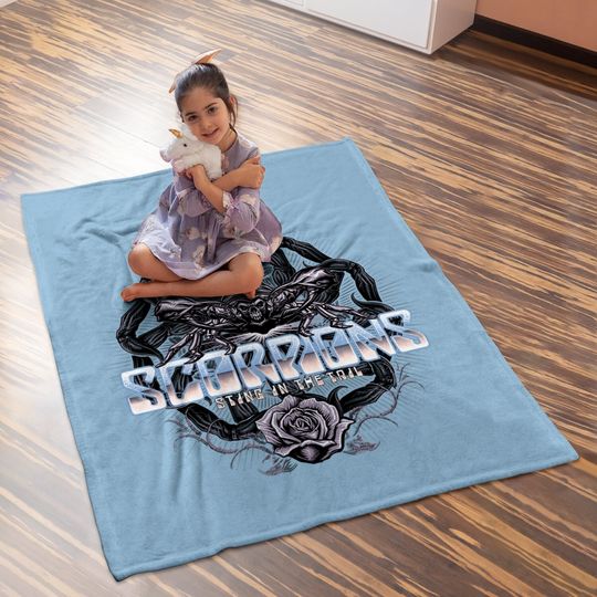 Scorpions - Sting Baby Blanket