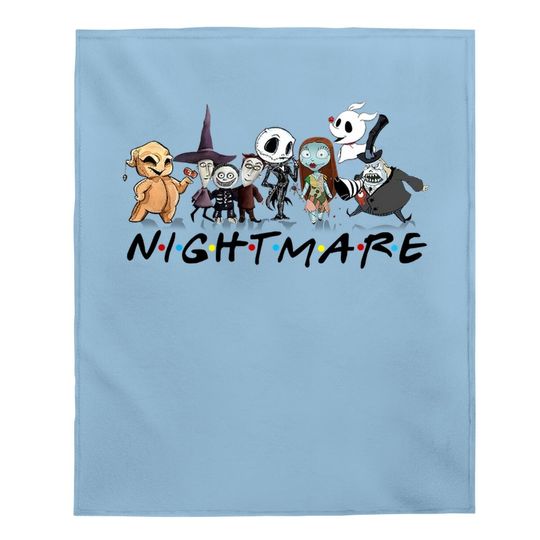 Nightmare Before Hiss-tmas Baby Blanket