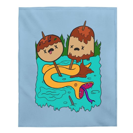 Princess Bubblegum Rock Baby Blanket