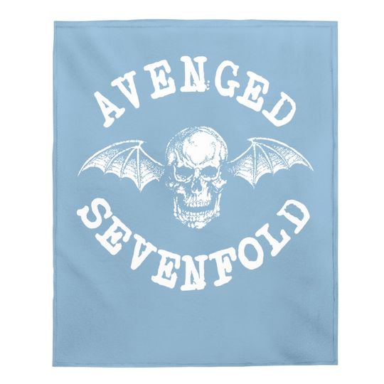 Avenged Sevenfold Classic Death Bat Baby Blanket