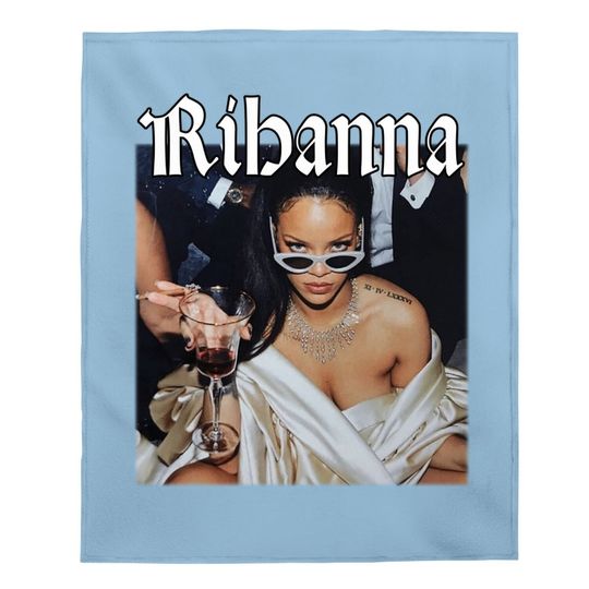 Rihanna Singer Baby Blanket