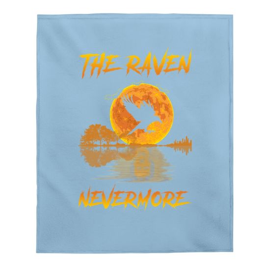 The Raven Nevermore Baby Blanket