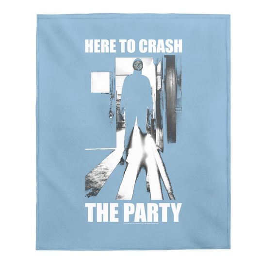 Halloween Michael Myers Here To Crash The Party Baby Blanket