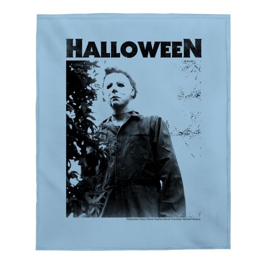 Halloween Scary Horror Slasher Movie Franchise Michael Meyers Baby Blanket