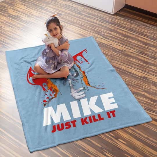 Halloween Michael Myers Mike Just Kill It Michael Myers Baby Blanket