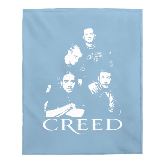 Creeds Music Band Baby Blanket