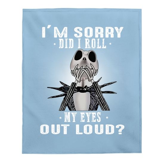 Jack Skellington Baby Blanket