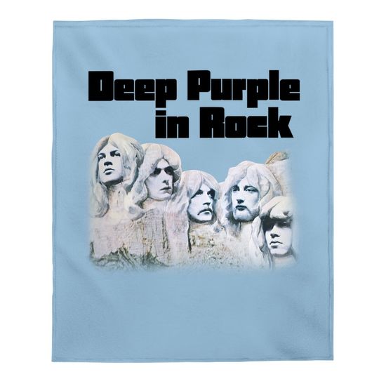 Deep Purple In Rock Baby Blanket