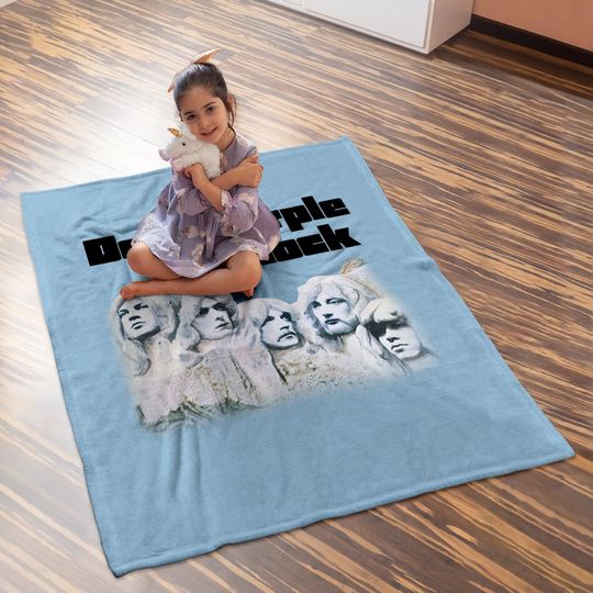 Deep Purple In Rock Baby Blanket
