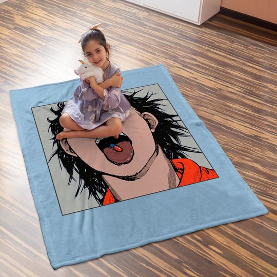 Akira Anime Retro Baby Blanket