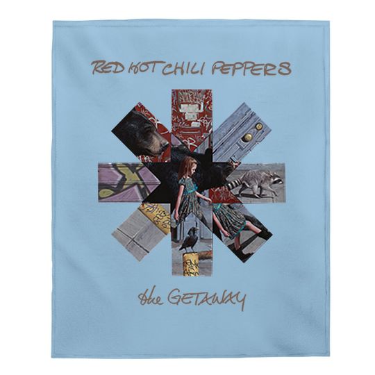 Red Hot Chili Peppers Getaway Album Asterisk Slim Fit Baby Blanket Black
