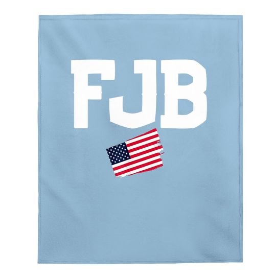 Fjb Joe Biden Pro America Baby Blanket