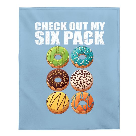 Halloween Donuts  check Out My Six Pack Baby Blanket