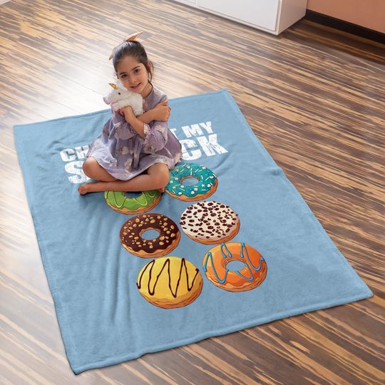 Halloween Donuts  check Out My Six Pack Baby Blanket
