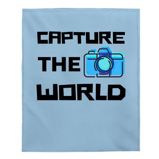 Capture The World Baby Blanket