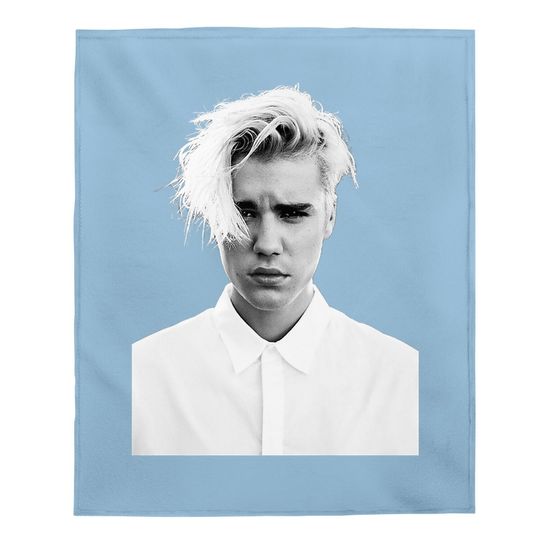 Justin Bieber  Purpose Tour Photo Dateback Baby Blanket