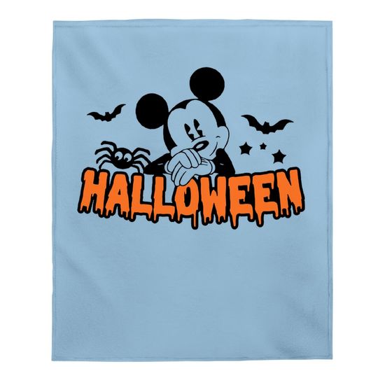 Discover Disney Halloween Baby Blanket