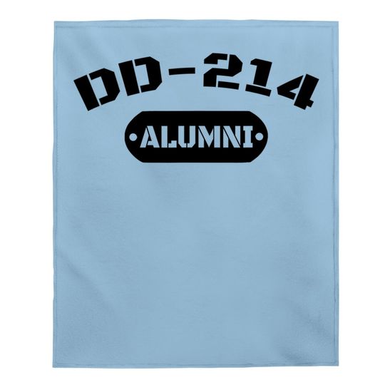 Dd-214 Us Alumni Baby Blanket