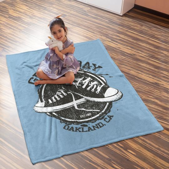 Green Day Converse 2 Baby Blanket