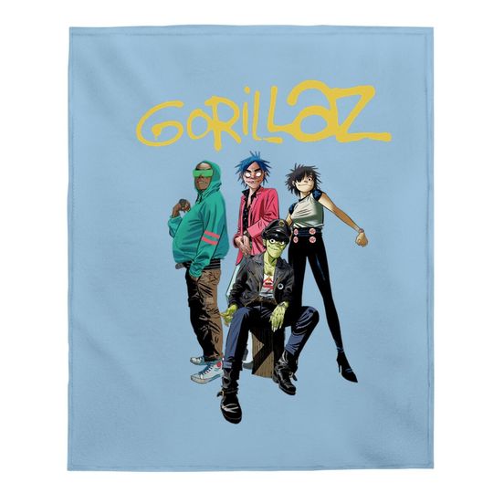 Gorillaz Baby Blanket