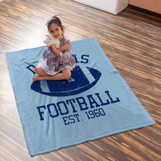 Dallas Cowboys Football Baby Blanket