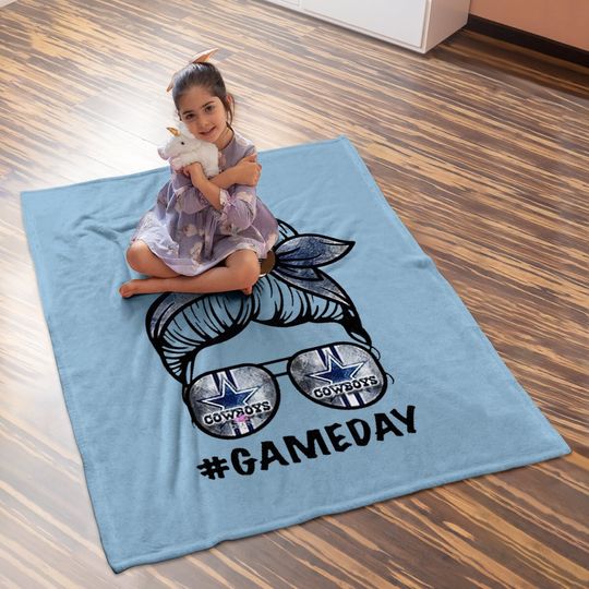 Game Day Dallas Cowboys Baby Blanket