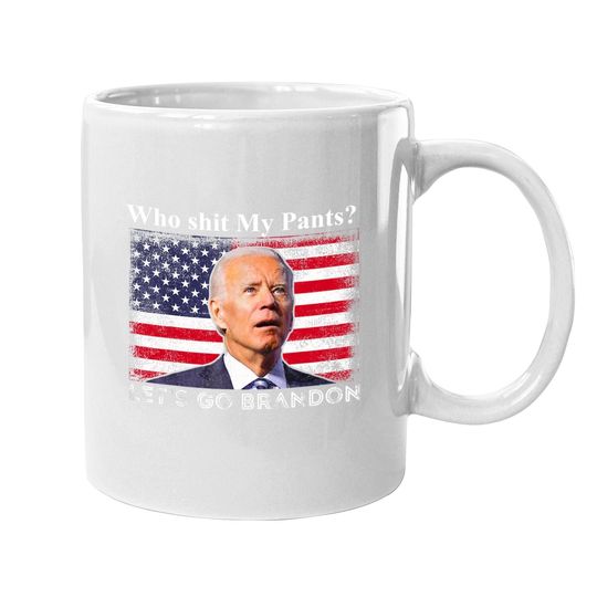 Happy Christmas Santa Let’s Go Brandon 2021 Mugs