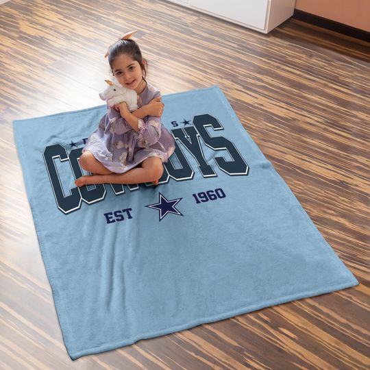 Dallas Cowboys Baby Blanket