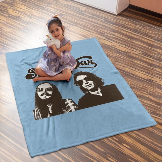 Steely Dan Retro Style Baby Blanket