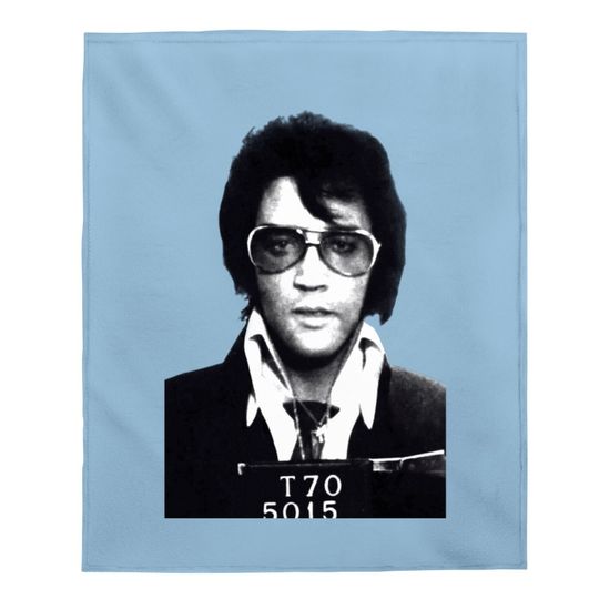 Elvis Presley King Rock N Roll Baby Blanket