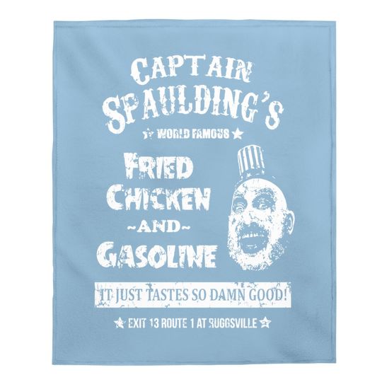 Discover Captain Spaulding Baby Blanket