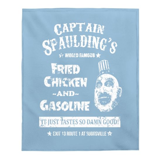 Captain Spaulding Baby Blanket