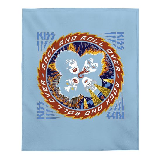 Kiss Rock Band Baby Blanket