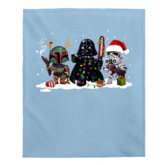 Christmas Darth Vader Baby Blanket
