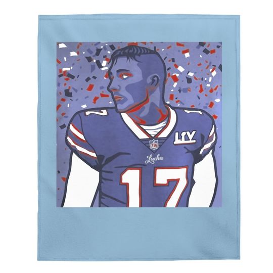 Josh Allen Baby Blanket