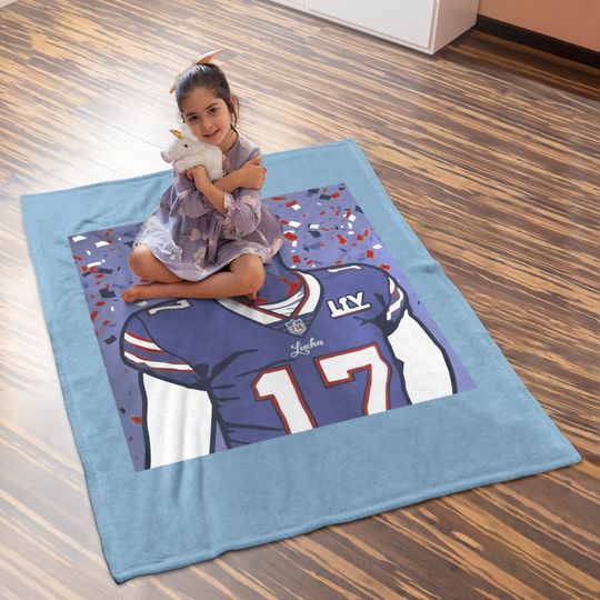 Josh Allen Baby Blanket