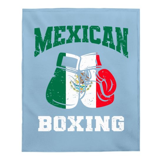 Mexican Style Boxing Baby Blanket