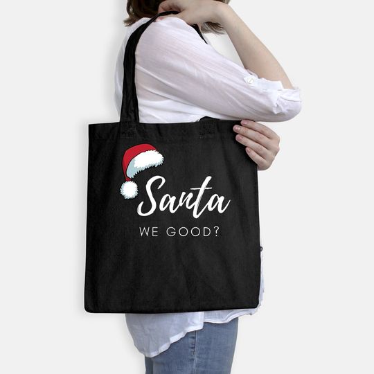 Santa We Good Santa Hat Bags