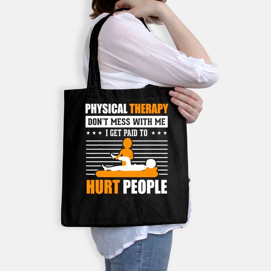 PT Physical Therapy Gift Therapist Month Tote Bag