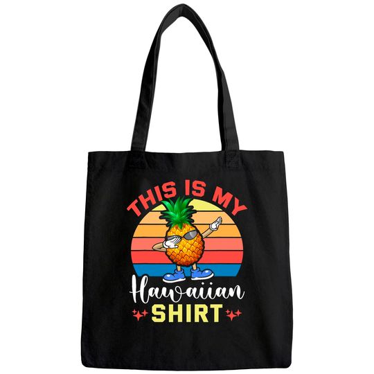 Pineapple Hawaiian Tote Bag
