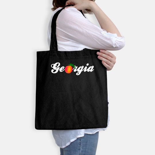 Georgia Peach State Home Souvenir Tote Bag