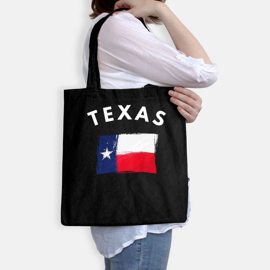 Texas Fans State of Texas Flag Tote Bag
