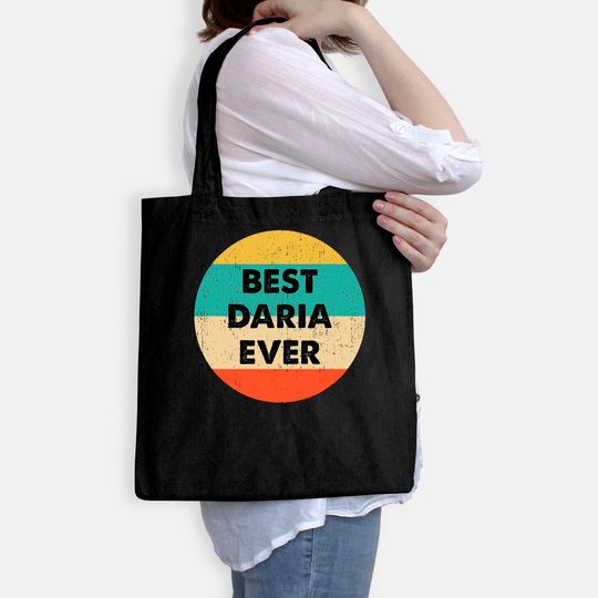 Daria Name Tote Bag
