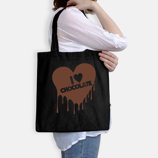 I Love Chocolate Tote Bag
