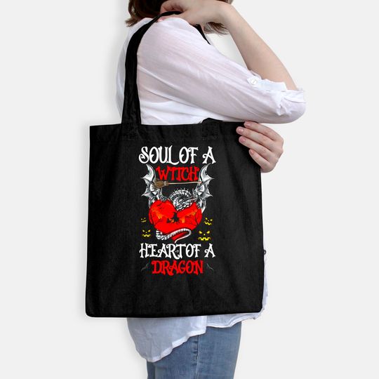 Soul Of A Witch Heart Of A Dragon Tote Bag