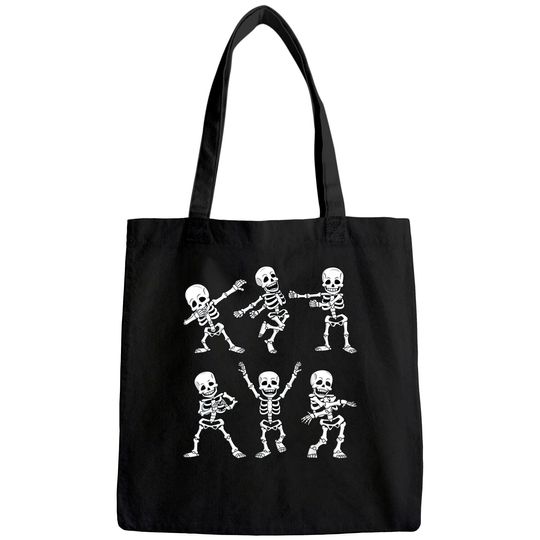 Dancing Skeletons Dance Challenge Tote Bag