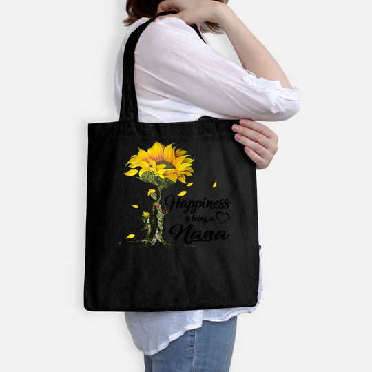 Happiness Is Being A Nana Sunflower Classic Tote Bag