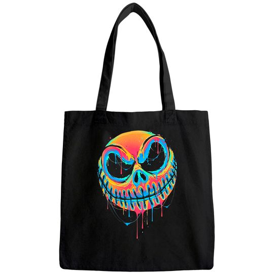 Discover A Colorful Nightmare Gothic Black Tote Bag