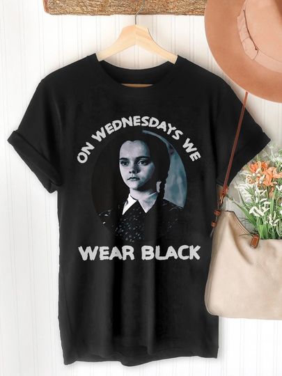 Discover On Wednesdays We Were Black T Shirt